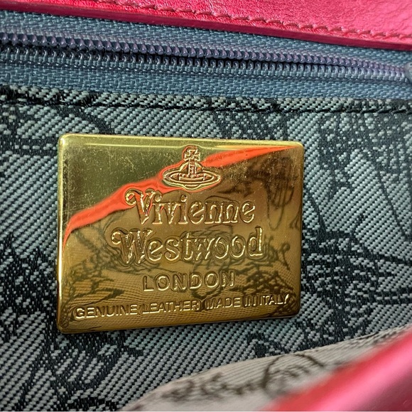 Vivienne Westwood Pink Metallic shoulder bag - Picture 9 of 10
